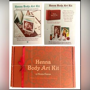 Henna body art kit